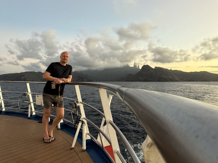 French Polynesia Sun Set